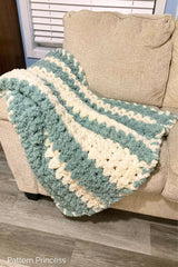 Plush Easy Throw Blanket (Crochet)