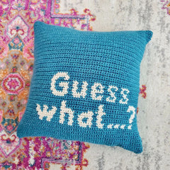 Chicken Butt Pillow (Crochet)