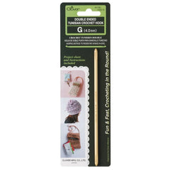 Clover Double Ended Tunisian Crochet Hooks (Sizes G to J)