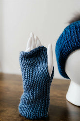Stylish Fingerless Gloves (Circular Knitting Machine)