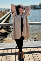 The Biltmore Blanket Cardigan (Crochet)
