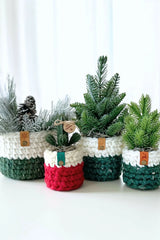 Chunky Planter Sweaters aka Plant Pot Covers (Crochet)