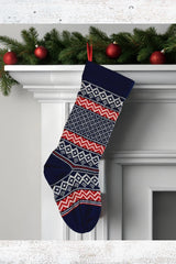 Fair Isle Stocking (Knit)