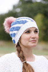 Tunisian Swirl Hat (Crochet)