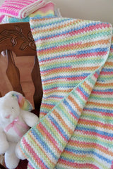 Suzette Snuggles Ice Cream Baby Blanket (Crochet)