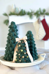 Bobble Christmas Trees - Set of 3 (Crochet)