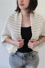 Iris Cocoon Shrug (Crochet)