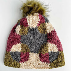Patchwork Revelry Hat (Crochet)