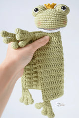 Frog Security Blanket (Crochet)