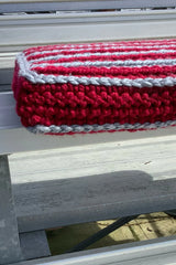 Go Team Go Bleacher Cushion (Crochet)