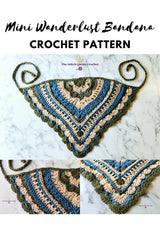 Mini Wanderlust Bandana (Crochet)