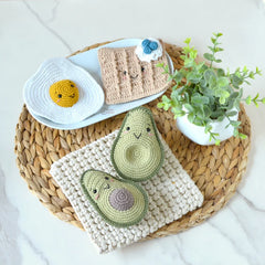 Breakfast Play Food Collection (Crochet)