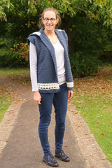 Your Dusk Hooded Vest (Crochet)