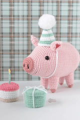 Birthday Piglet (Crochet)