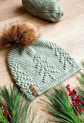 Pine Woods Beanie (Crochet)