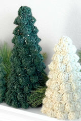 Bobble Christmas Trees - Set of 3 (Crochet)