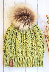 Karen Cable Beanie (Crochet)