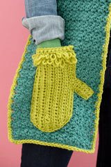 Jiffy Mitten Scarf (Crochet)