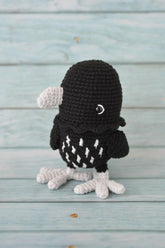 Kieran the Raven (Crochet)