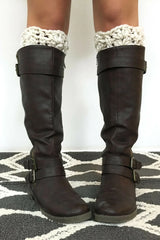 McKenna Boot Cuffs- Made with a Twist (Crochet)
