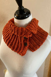 Classic Everyday Buttoned Cowl (Crochet)