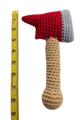 Firefighter Axe Baby Rattle (Crochet)