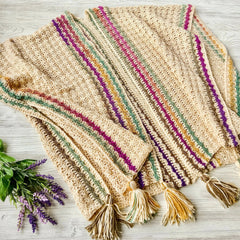 Many Wonders Ruana (Crochet)