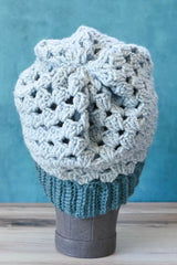 Julietta Bottom-Up Granny Stitch Slouch (Crochet)