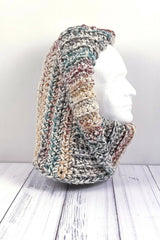 Turtleneck Hoodie (Crochet)
