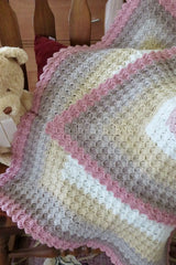Nap Time Mandala Baby Blanket (Crochet)