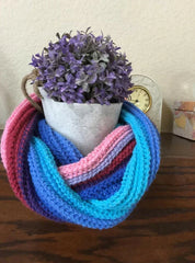 Ahana Infinity Scarf (Crochet)