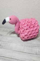 Flamingo Toilet Paper Cover (Crochet)