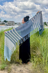 Tide And Texture Wrap (Crochet)