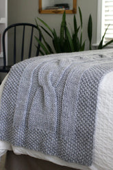 River of Dreams Bed Runner Blanket (Knit)