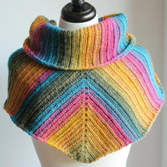 Uptown Brioche Infinity Scarf (Crochet)