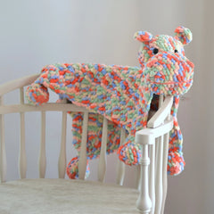 Hippo Safety Blanket (Crochet)