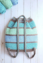 Color Wave Backpack (Crochet)