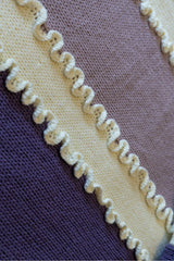 Horizontal Stripes Blanket With Optional Ribbing (Circular Knitting Machine)