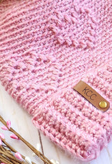 Dancing Hearts Beanie (Crochet)