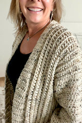 Emilie Oversized Cardi (Crochet)