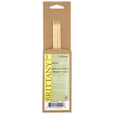 Brittany Birchwood Double Pointed Knitting Needles 7.5" (Sizes 3 to 17)
