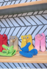 Elephant Finger Puppet (Crochet)
