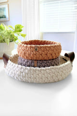 The Spike Stitch Basket & Tray (Crochet)