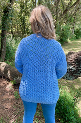 Lace Back Cardigan (Knit)