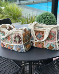 Bag of Hue Scraps Bag (Crochet)