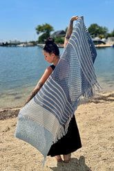 Coastal Drift Wrap (Knit)
