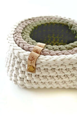 The Boxy Basket (crochet)