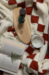 Harvest Diamond Throw (Circular Knitting Machine)