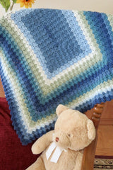 Sleepy Time Mandala Baby Blanket (Crochet)