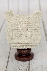 Bear Hugs Baby Beanie (Crochet)